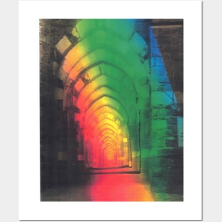 CURCH AT THE END OF THE RAINBOW Posters and Art